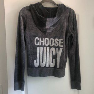 Juicy Couture Zip Up Sweatshirt